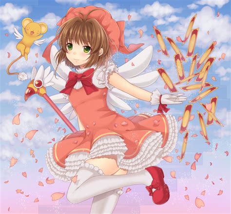 Kinomoto Sakura And Kero Cardcaptor Sakura Drawn By Yuu Cancer