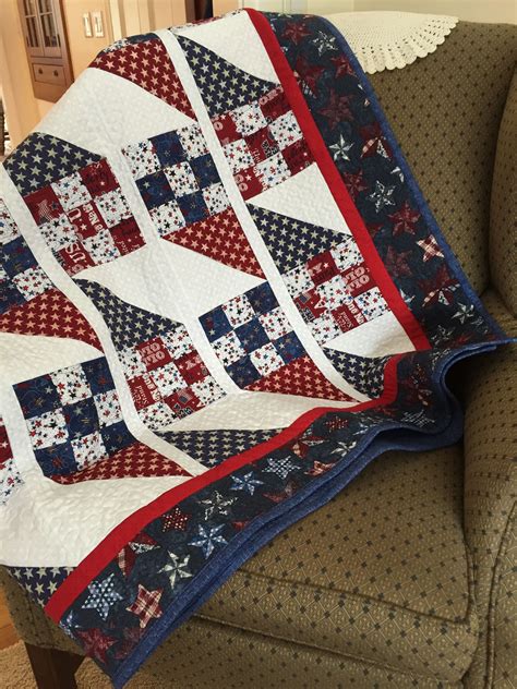 Pin By Sheila Jackson On My Quilts Patriotic Quilts Quilts Patriotic