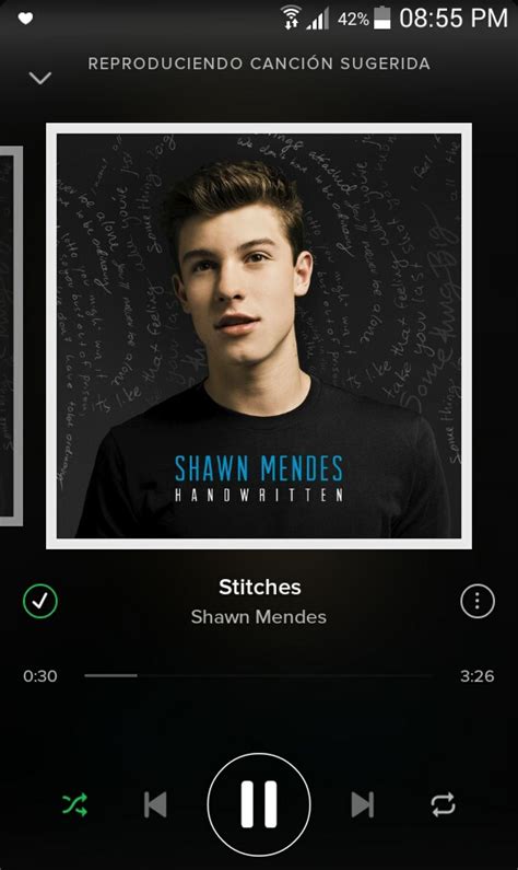 Handwritten Musica Spotify Stitches Shawn Mendes Hot Sex Picture