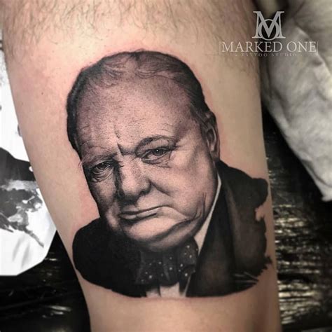 Adam Thomas Of Marked One Tattoo Amazing Detailed Portrait Of Winston