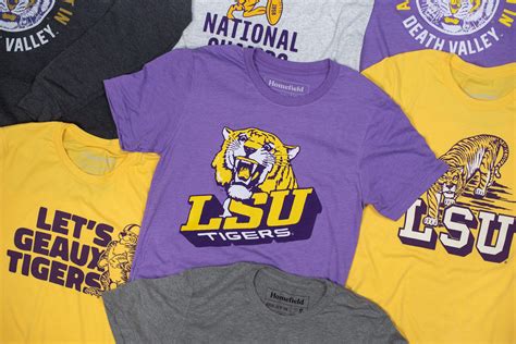Vintage Lsu Tigers Apparel Shirts And Sweatshirts Homefield