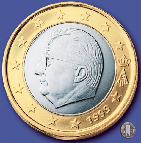 Immagine di una moneta da 1 Euro 1999 (Bruxelles)