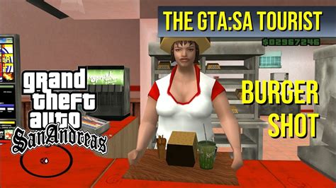 The Gtasa Tourist Burger Shot Youtube