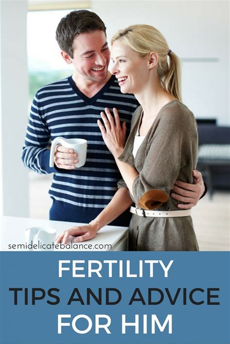 Fertility Tips And Advice For Him