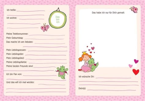Unsere vorlagen für ein selbst gestaltetes freundebuch. goldbuch Kindergarten Freundebuch Pinky Queeny DIN A5, Art ...