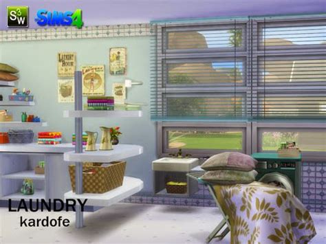 Laundry Clutter Sims 4 Cc Furniture Sims
