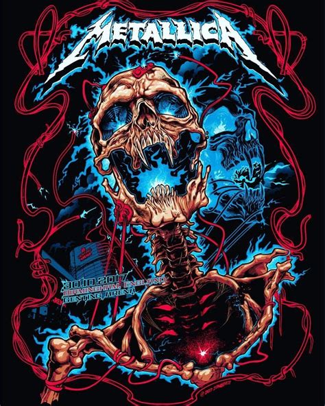 Pin By Jhomar Josue On Band Poster Metallica Art Heavy Metal Music