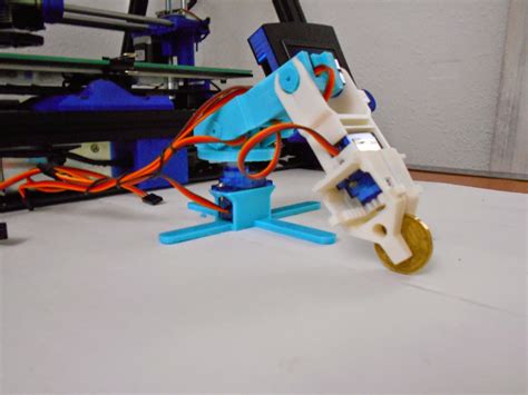 Infotronikblog Arduino Brazo Robot Con Servos Robot Arm