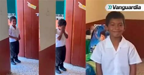 En Video La Historia Del Niño Que Conmueve Las Redes Por Su Primera