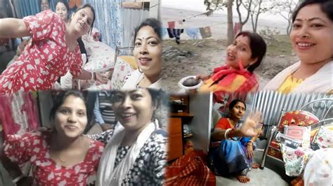 শিব পুজোর দিন কার বাড়িতে গেলামসবাই মিলে খুব মজা করলাম Malavlog7196