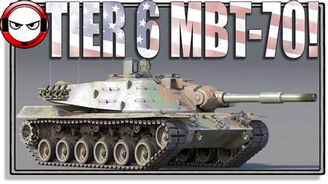 War Thunder Mbt 70 Tier 6 Tank War Thunder Gameplay Youtube