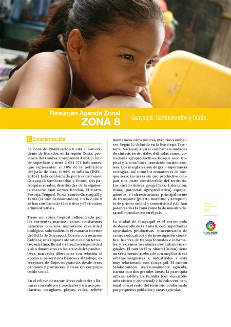 Agenda Zonal 8 By Plan Nacional Para El Buen Vivir 2013 2017 Issuu