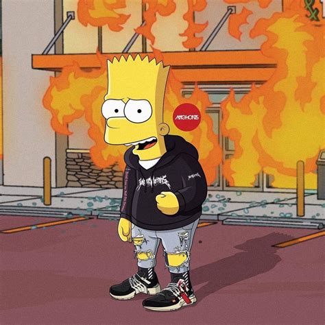 Bart Simpson Swag Wallpapers Top Free Bart Simpson Swag Backgrounds Wallpaperaccess