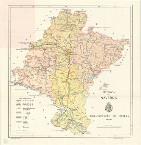 Navarra Mapas Generales 1962