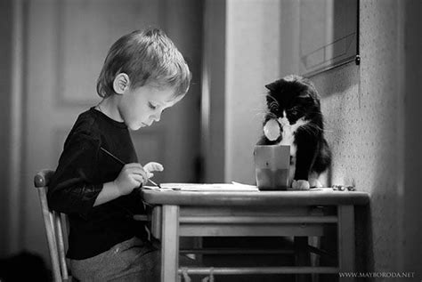 Baby Vs Cat 22 Cutest Photos Shows Beautiful Relation Of Human