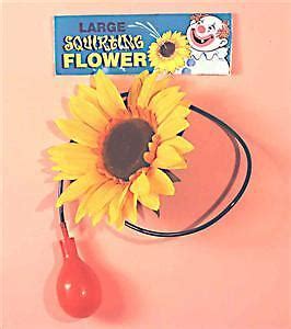 Clown Jumbo Squirt Flower Magic Trick Gag Joke Funny Realistic Funny Prank Ebay