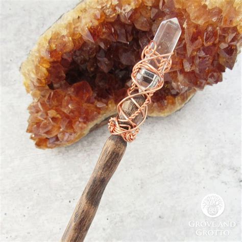 a versatile magickal wand from merlin s realm the shaft is made from red oak from the