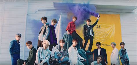 Seventeen has redefined and broadened their mature image—one that only they're capable of, which continues their warm way of sharing their concerns. SEVENTEEN fait son comeback avec le MV de « HIT » - K-GEN