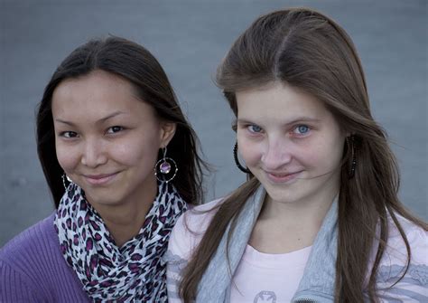Historians believe the vast steppes of kazakhstan were where humans first domesticated the horse. Kazakh and russian ethnic girls, Astana, Kazakhstan | Flickr