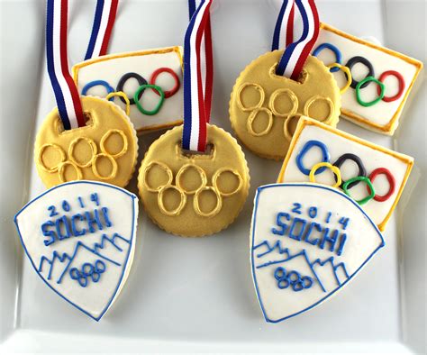 This is right off of the back of the flour bag. Olympic Themed Sugar Cookies