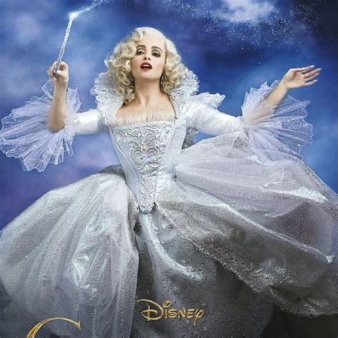 Helena Bonham Carter As Cinderellas Fairy Godmother Poster Popsugar