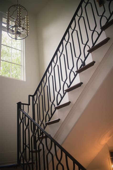 These include iron balusters, stainless railing, wood handrail, newel posts, and wood balusters. Wrought Iron Stair Railings: Process and Design