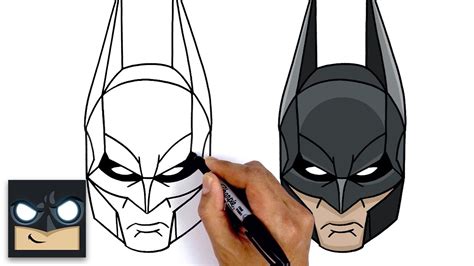 How To Draw Batman 🦇 Arkham Knight Youtube