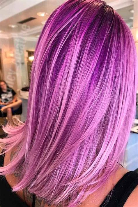 68 Insanely Cute Purple Hair Looks You Wont Be Able To Resist Light