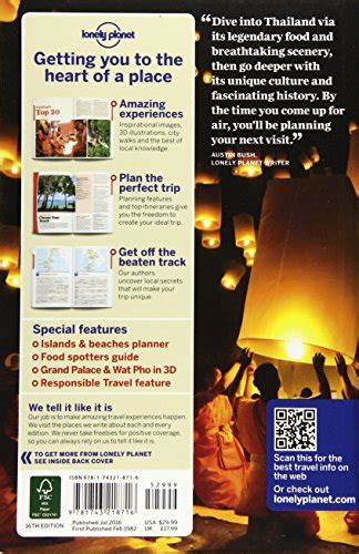 Lonely Planet Thailand Travel Guide Pricepulse