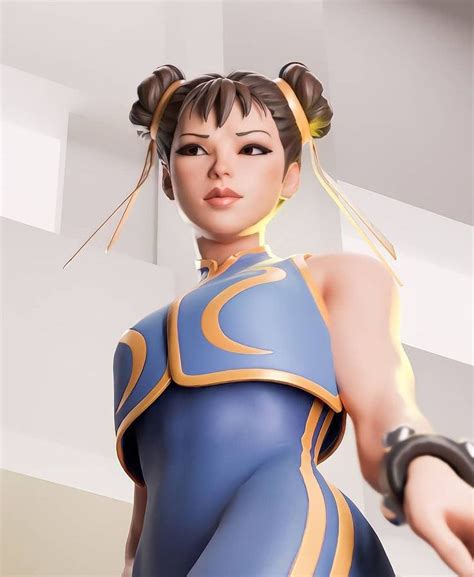 Zbrush Wolf With Red Eyes Chun Li Street Fighter Street Fighter