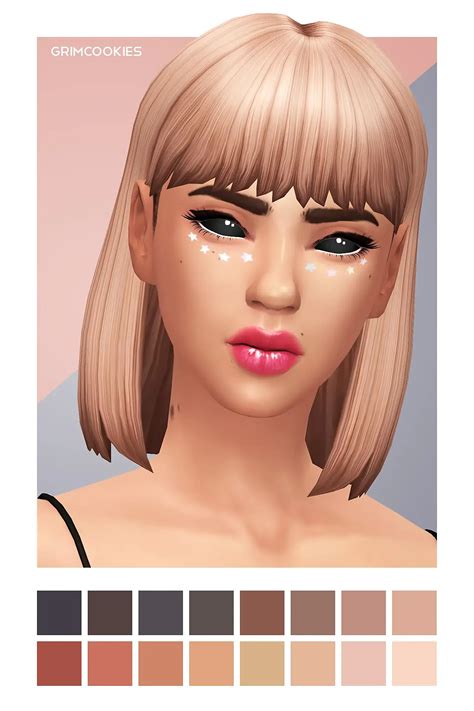 Sims 4 Messy Hair Cc Maxis Match Novocomtop