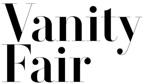 Vanity Fair Renueva Su Didot Didot Feminine Typography Typeface