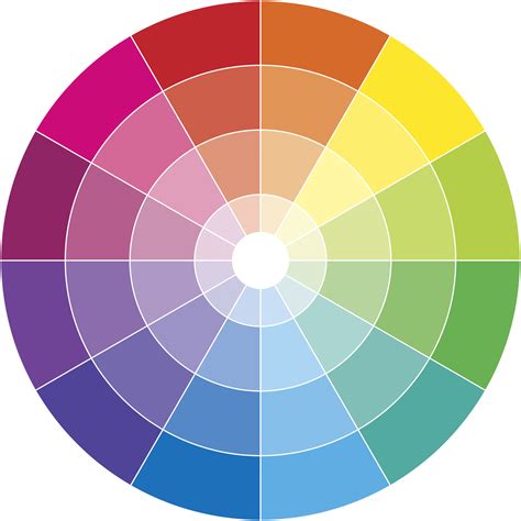 Circulo Cromatico Para Imprimir Es El Nombre De Cada Color Y Se Utiliza