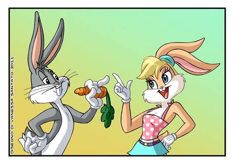 Bugs Bunny And Lola Drawing Bunny Lola Bugs Looney Tunes Cartoon