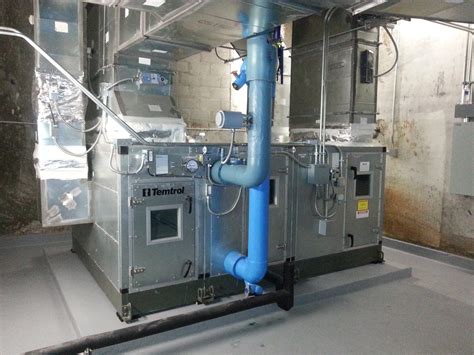 The air handler us normally constructed around a framing system with metal infill panels as required to suit the configuration of the components. Consulting - Specifying Engineer | Case study: HVAC system ...