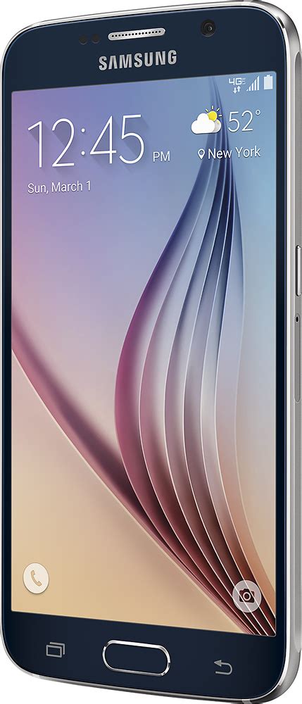 Best Buy Samsung Galaxy S6 4g Lte With 32gb Memory Cell Phone Black