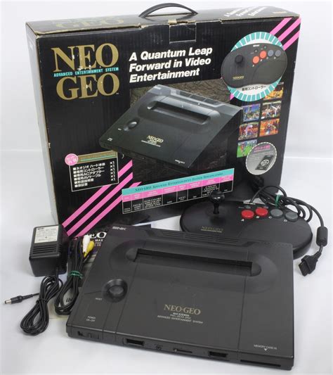 Neo Geo Aes Latest Edition Console System Boxed Snk Tested Ref 73955