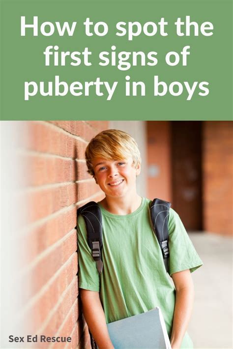 The First Signs Of Puberty In Boys And How To Spot Them Artofit