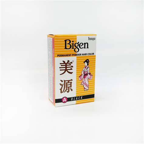 Product title bigen permanent powder dark brown 57 hair color,.21 oz average rating: Bigen Powder Hair Dye Black A New 6g - Alpro Pharmacy