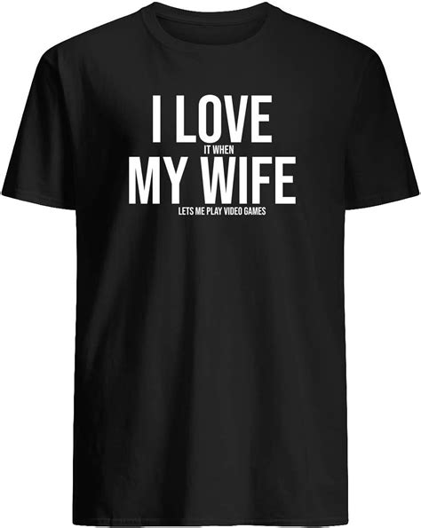 Short Sleeve T Shirt I Love My Wife T Shirt Amazonde Bekleidung