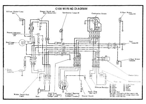 Hugh Scheme Honda C100 Wiring Diagram System Sensor