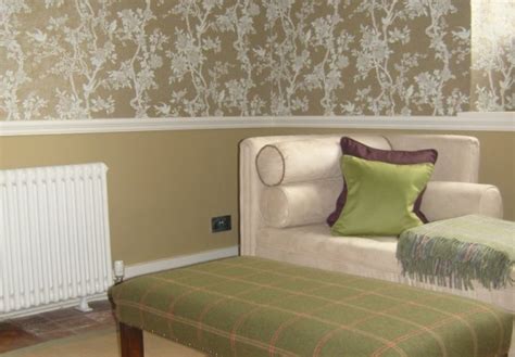 Dado rail come back little nudge. Professional Decorators West Midlands