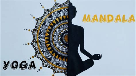 Yoga Mandalaeasy Mandala Artcreativemeditation Youtube