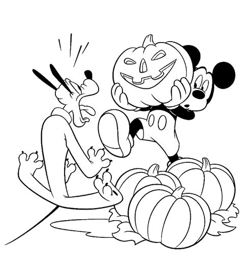 Free Disney Halloween Coloring Pages - Lovebugs and Postcards