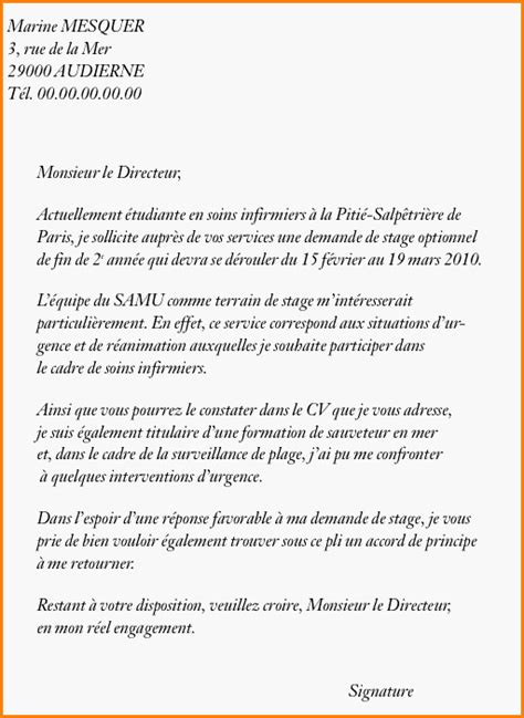 exemple lettre inscription college prive - Les lettres types