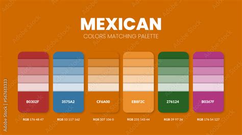 Color Palette In Mexican Colour Theme Collections Color Inspiration Or