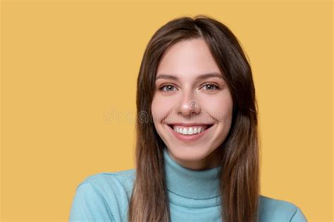 Face Of A Smiling Pretty Young Adult Girl Stock Photo Image Of