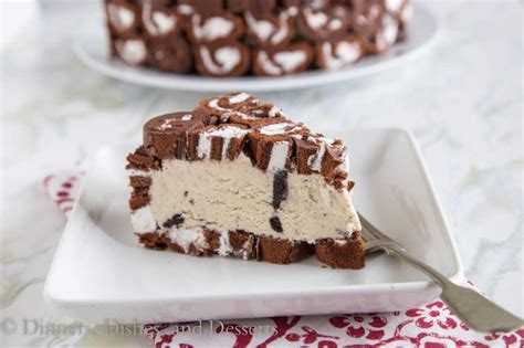 Swiss Roll Ice Cream Cake Recipe Ice Cream Cake Ice Cream Cake