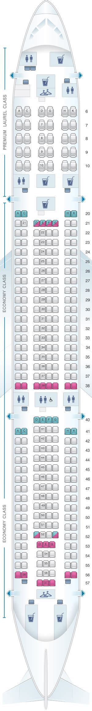 Delta Airbus A330 300 Seat Plan Elcho Table