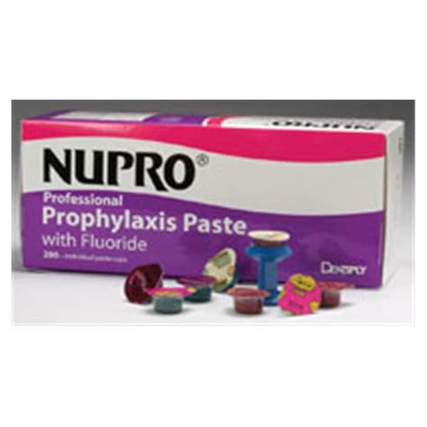dentsply 638028 nupro dental prophy paste adult coarse variety pack 200 pk